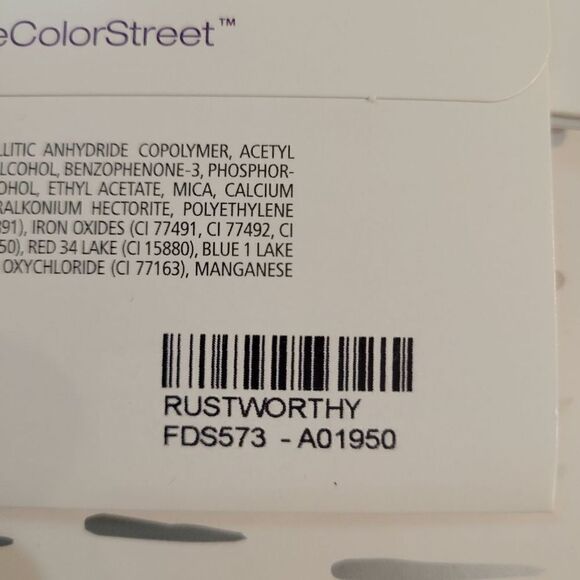 Rustworthy nail strip-Color Street  - Picture 3 of 3